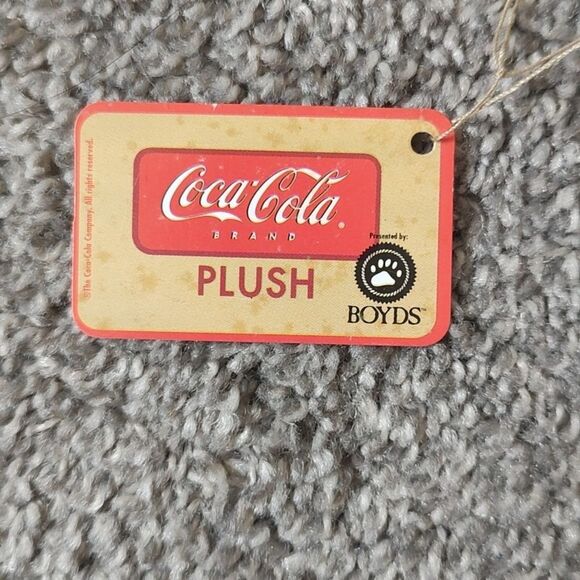Coca Cola & Boyds Bears Plush Ornament With Original Tag - Picture 6 of 11